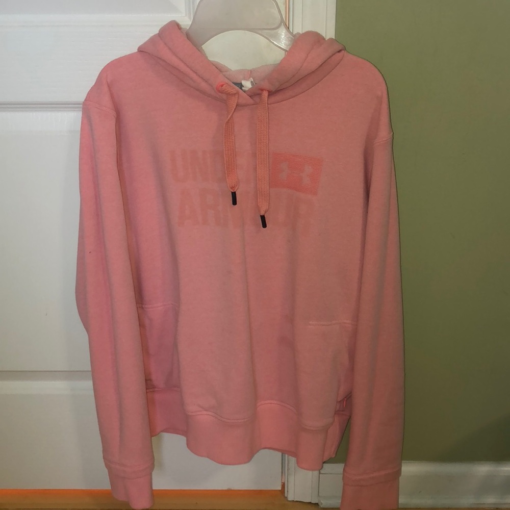 Under Armour light pink Hoodie